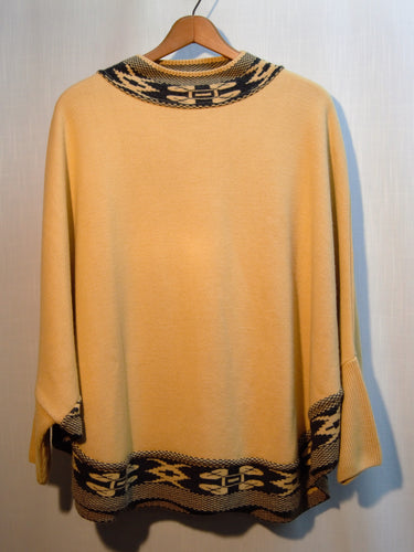 Geometric Mustard Cape