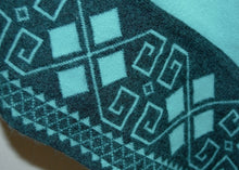 Load image into Gallery viewer, Geometric Teal Cape